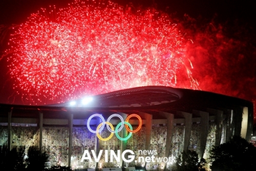 [서울디자인올림픽2008]서울시 한강 창공 밝힌 불꽃축제