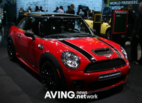 [북미국제오토쇼 2009]BMW, 미니 존 쿠퍼 웍스(MINI JOHN COOPER WORKS) 선보여