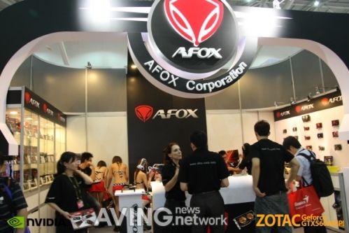 [COMPUTEX 2011] 에이폭스, 다양한 그래픽카드 선보여