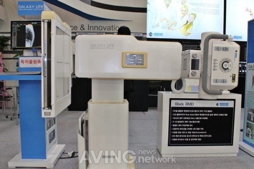 [KIMES 2012 현장] 메디엔인터내셔날, 최소 공간에 설치 가능한 GALAXY LITE 출시