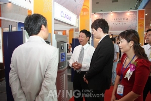 [ENTECH Hanoi 2012 현장] 아큐스, 자립형 염소가스 주입기 아큐스 시리즈 공개!