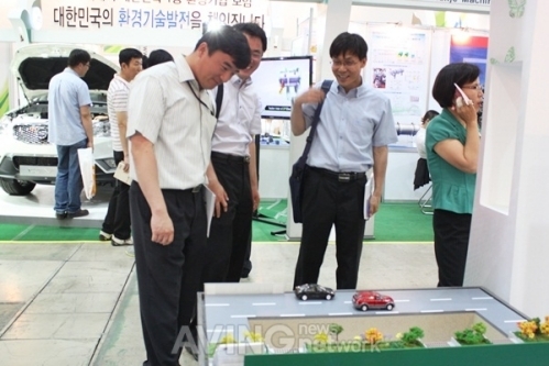 [ECO EXPO 영상] 신강하이텍, 조경과 동시에 오염물질 처리하는 친환경 기술 선보여
