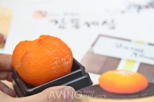 감클러스터사업단, 감 고부가가치화한 각종 가공식품 전시
