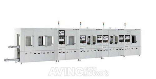 [그린에너지엑스포 2013] 에스제이이노테크, 실리콘웨이퍼 전극 형성 Solar Metallization Line 선보인다