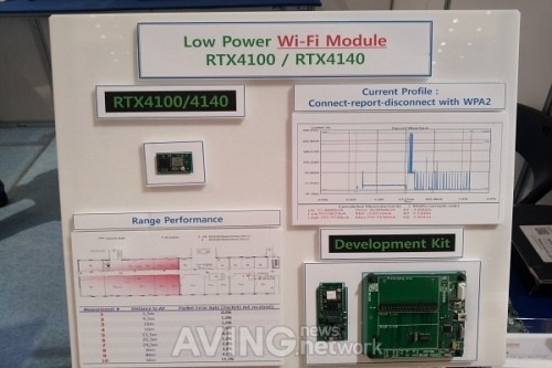 [RFID/IoT 2013 영상] 저전력 와이파이 모듈 제품 선보인 에코나래