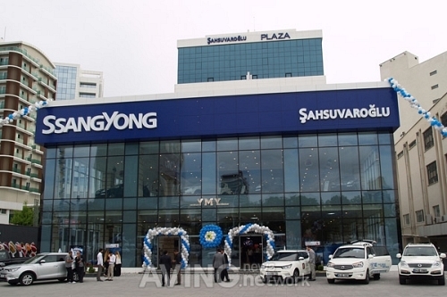 쌍용차, 터키에 글로벌 최대 규모 대리점 오픈