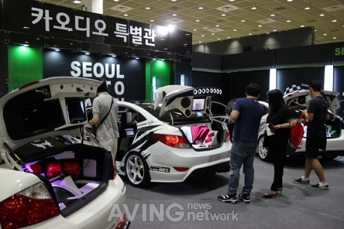 [2015서울오토살롱] 카오디오 특별관, 화려한 오디오 튜닝의 향연!