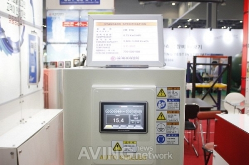 [LED EXPO 2016] 현대이엔지, 공냉식 냉각기 선보여