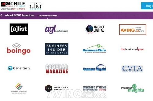 글로벌 뉴스 네트워크 에이빙뉴스, MWC America 2018 공식 미디어파트너로 선정