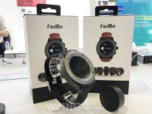 [CommunicAsia 2019] 나래정보, 레포츠 기능에 특화시킨 스마트워치 ForMe 선봬