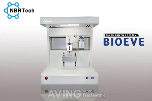 [KIMES Busan 2019] 엔비알테크, 조직공학 연구를 위한 바이오 3D프린터 BIOEVE 선보인다