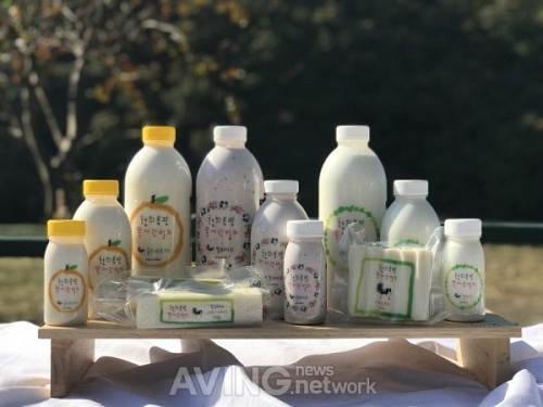 [2019 코엑스 푸드위크] 환희목장(후사랑밀크), 울산 특산품 배를 이용한 울주배요거트 소개한다