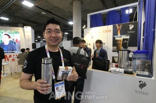 [CES2020] 더칼라그룹, 머신 필요 없는 휴대용 콜드브루 커피 엔투폴스