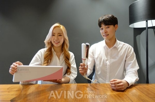 헤어숍이 만든 고데기 뭐가 달라?... 라비엘 와이드 판 고데기 써보니!