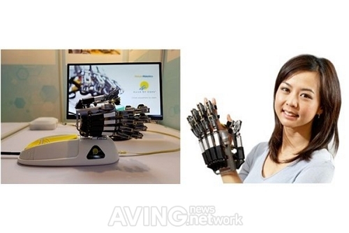 우림테크놀로지, KIMES 2022서 근전도 구동 손 보조 재활치료 로봇 핸드오브호프 전시