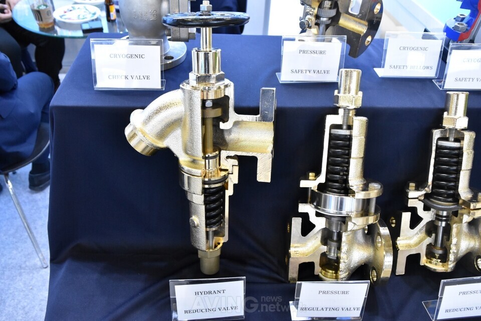 썬프리시즌, 2022 국제그린해양플랜트 전시회서 안전밸브 및 감압밸브 소개해... 정밀가공으로 변형, 누수 적어!