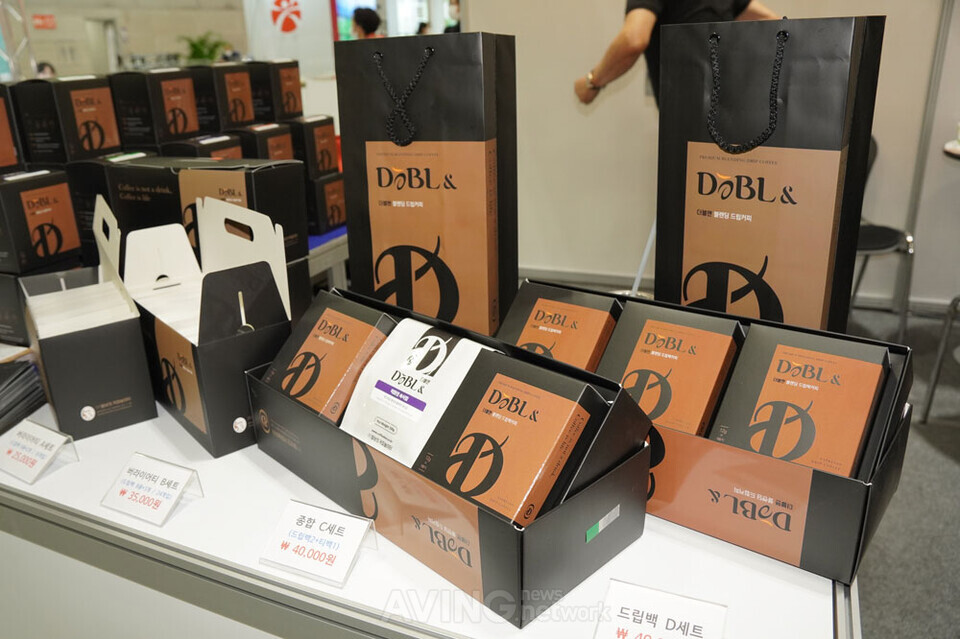 털보의 커피놀이터, 2022 광주식품대전서 DɘBL &(더블앤) 브랜드 커피 선보여... 집에서 간편히 즐기는 프리미엄 커피!