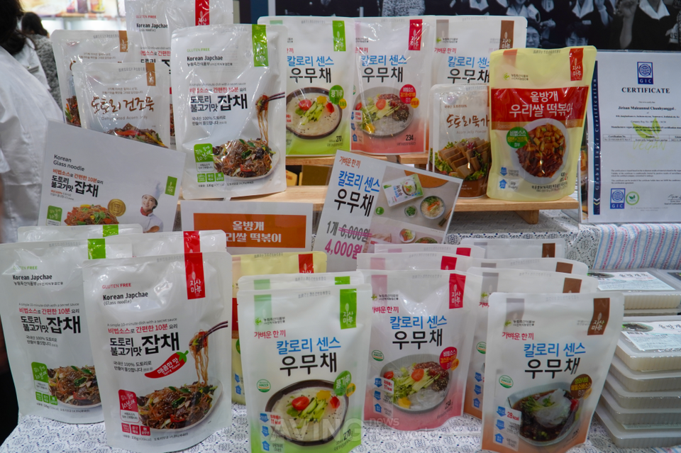 지리산맑은물춘향골, 2023 서울국제식품산업대전서 3대 걸친 도토리묵 알려... 전통 케이푸드이자 비건푸드, 해외 문 두드린다!
