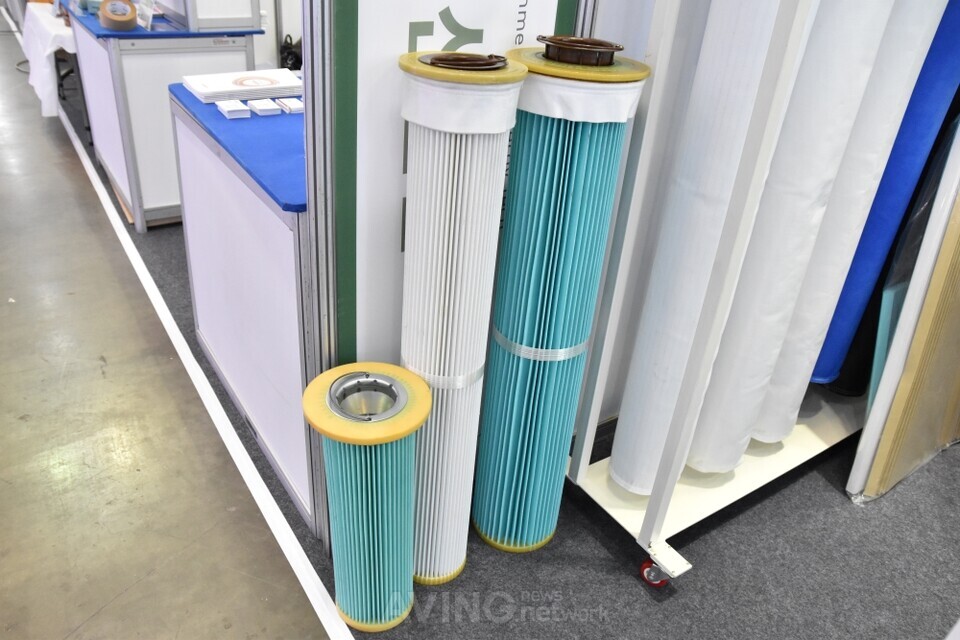 영진환경산업, ENTECH 2023서 신개념 분리형 주름백필터 알려... 폐기물 처리과정 간소화!