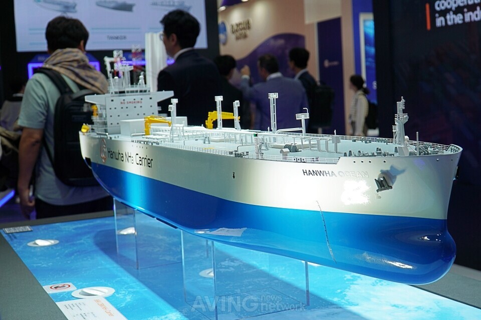 한화오션, KORMARINE 2023서 조선·해양·방탄 분야 기술 선보여... 글로벌 오션 솔루션 프로바이더로 도약하겠다!