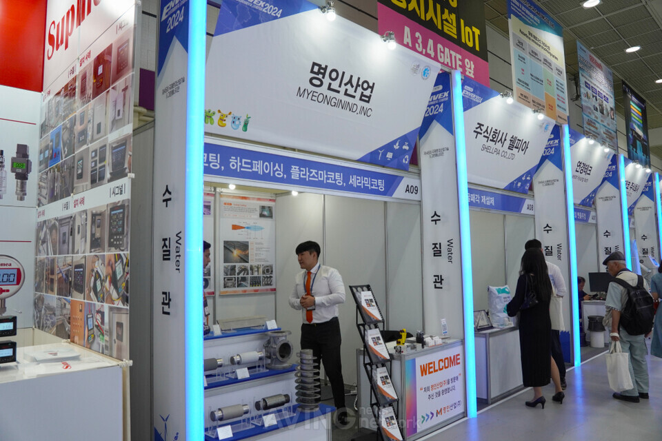 명인산업, ENVEX 2024서 차별화, 첨단화된 코팅 기술력 소개 나서... 설비 내구성 향상해 효율과 경쟁력 제고!