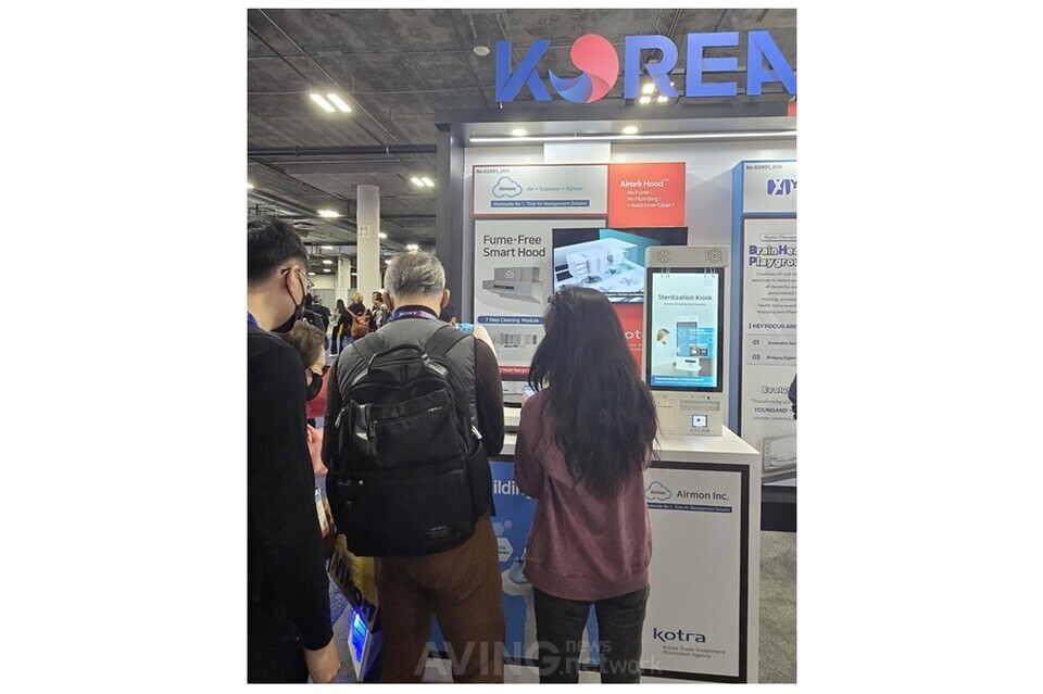 에어몬, CES 2025서 무흄 스마트 조리후드 첫선... 해외시장 개척의 포문 열 것