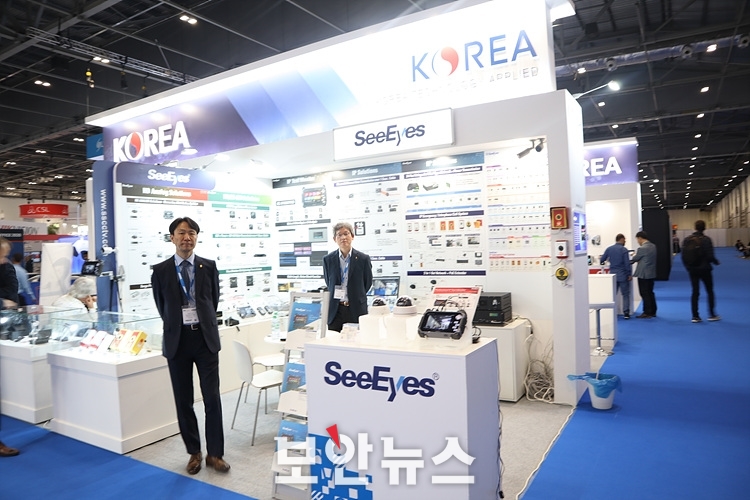 [IFSEC 런던 2019] 씨아이즈, 설치부터 유지보수까지 돕는 카메라 테스트 모니터 