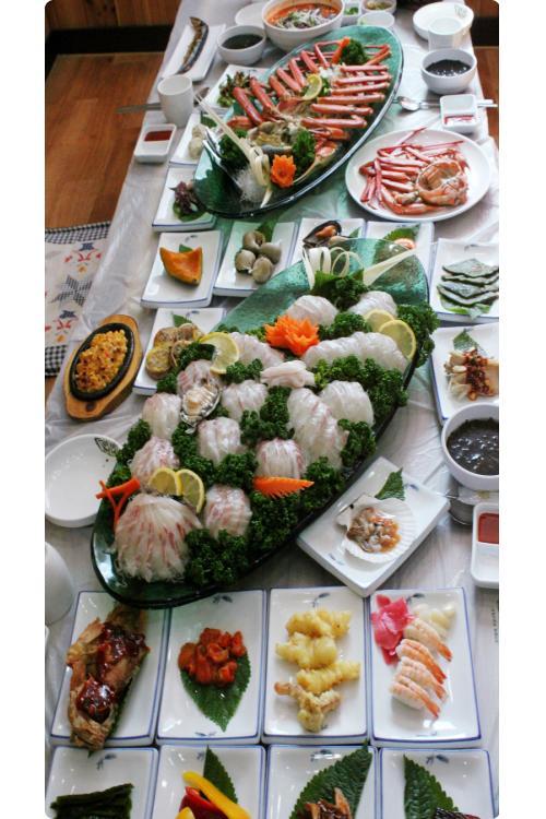 속초맛집 동명항 15년 전통 맛과 양과 서비스를 모두 갖춘 왕건횟집
