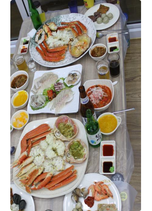 시세보다 저렴하게 대게를 맛본다, 속초대포항맛집 대포대게직판장