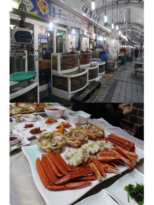강릉주문진맛집 각종 게와 서비스 오징어물회까지 손색 없는 일품 맛