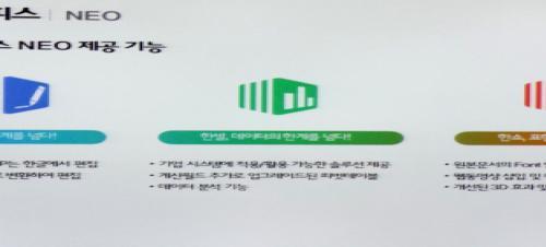 세계 시장 노리는 한컴 오피스 네오,  어떤 제품일까?