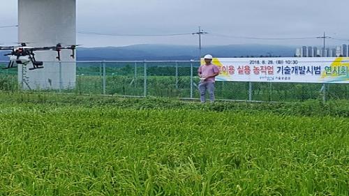 포항시, 드론으로 영농작업.. 인력 절감