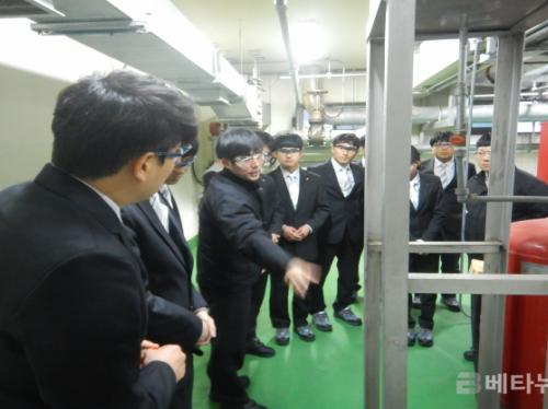 사천소방서, 새내기 소방관 현장점검 실습
