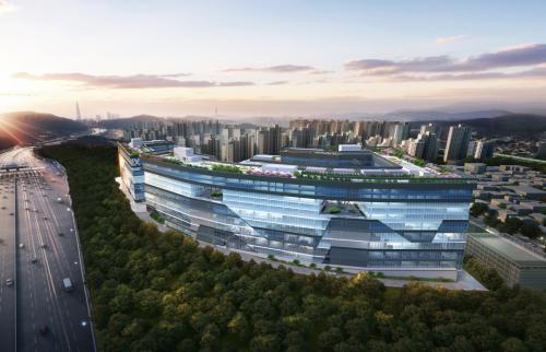 특화된 외관으로 주목 받는 ‘구리갈매 금강펜테리움 IX타워’ 오픈