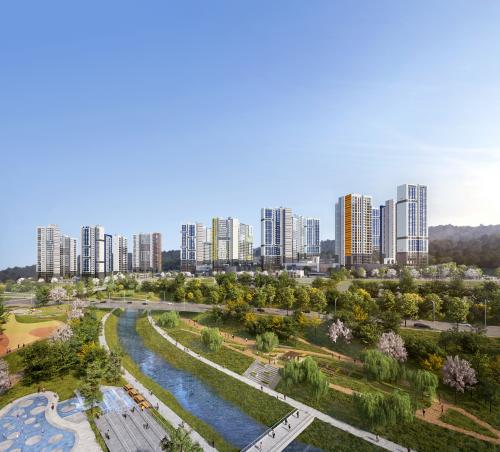 사송 더샵 데시앙 2차, 조기에 잔여세대 분양 나선다