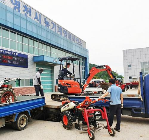 영천시, 2022년 농기계 임대사업 평가 전국 2위