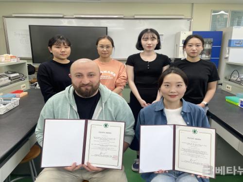 신라대 식품영양학과, ‘제65회 국제학술대회’서 2개 분야 포스터 우수상