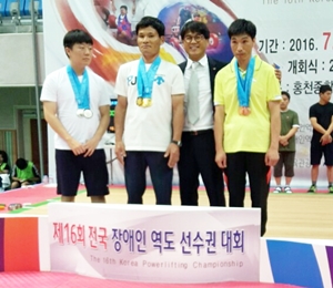 충북선수단, 전국장애인역도선수권대회 종합준우승 쾌거