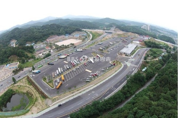 울산 울주 화물자동차 공동차고지 준공