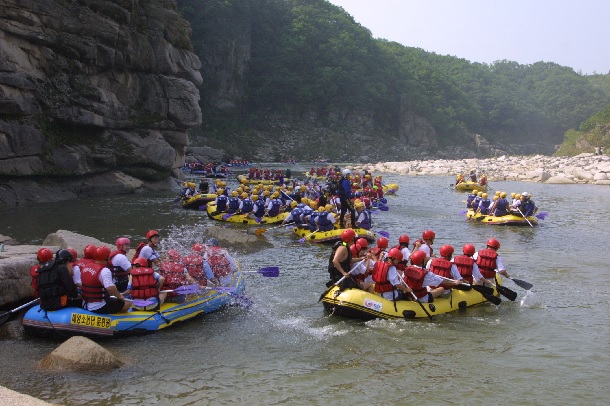 철원 한탄강 DMZ 전국 래프팅대회, 10일 열려