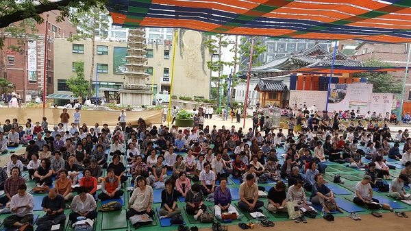전국 사찰 백중 49재 입재, 기도와 봉사로 孝 되새겨