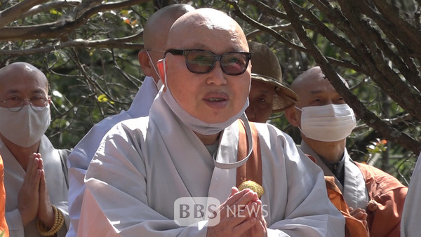 지리산 화엄사 조실에 명선 대종사 추대...대중 화합 강조