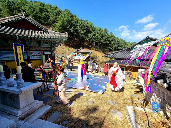 춘천 부흥사 코로나19 극복, 국태민안 기원 영산대재 봉행