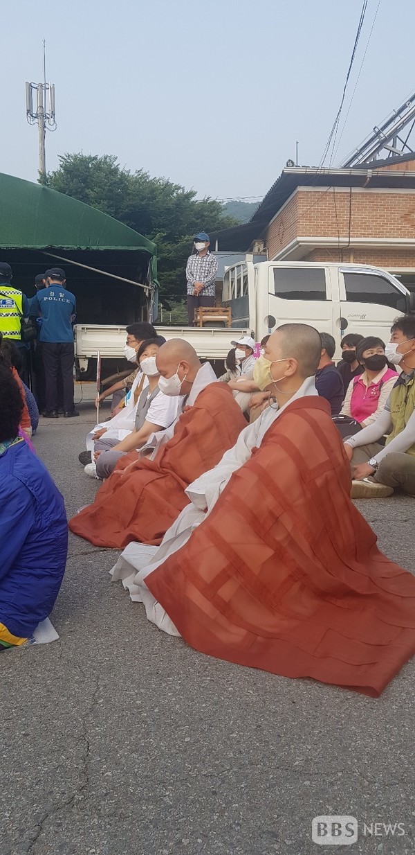 종교환경회의, 성주 사드기지에 경찰력 투입 중단 촉구