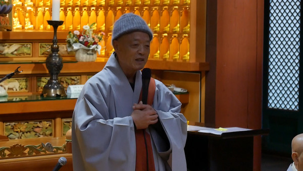 통영 미륵산 용화사 제4회 인재불사 장학금 전달