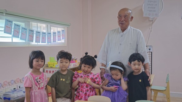 법당이 유치원 계성스님 새싹 포교 30년