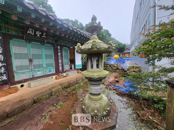 남부 집중호우로 해남 대흥사, 미황사도 피해