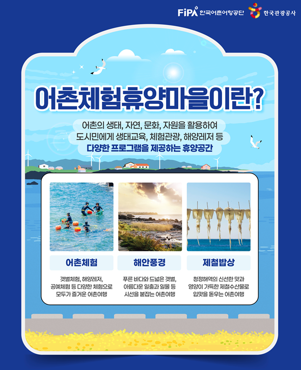 어촌체험휴양마을-코리아둘레길 여름휴가 캠페인 진행