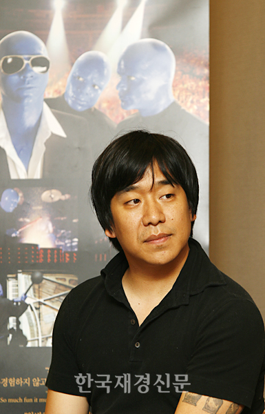 [포토] 블루맨그룹 한국인 멤버 아이언배