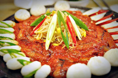 여름철 낙지의 매콤한 열풍